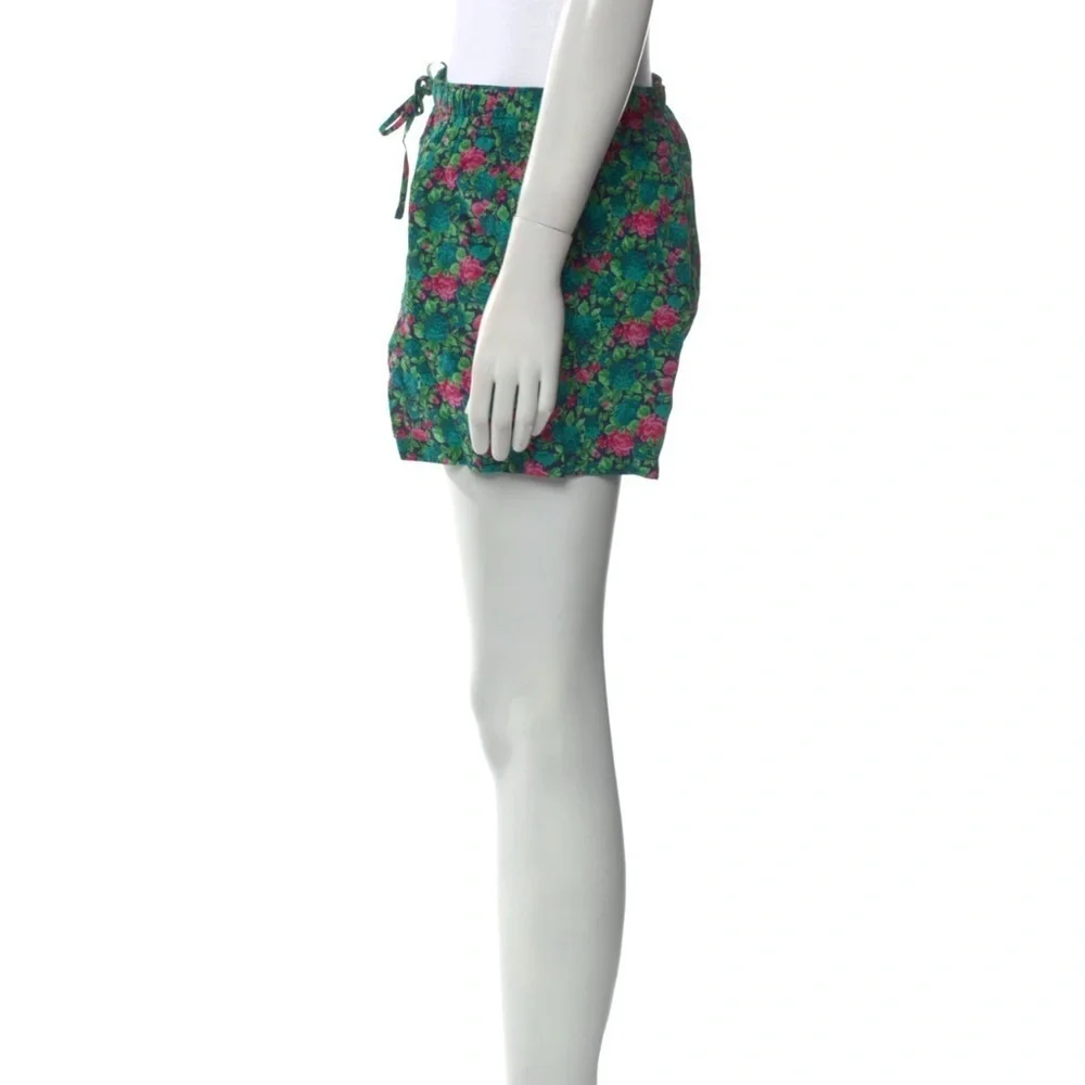 Gucci Floral Green and Pink Women's Shorts